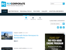 Tablet Screenshot of fly-corporate.com